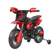 12V Lithiumbatterie High Autonomie Elektrisches Kinder Motorrad Cross Rot