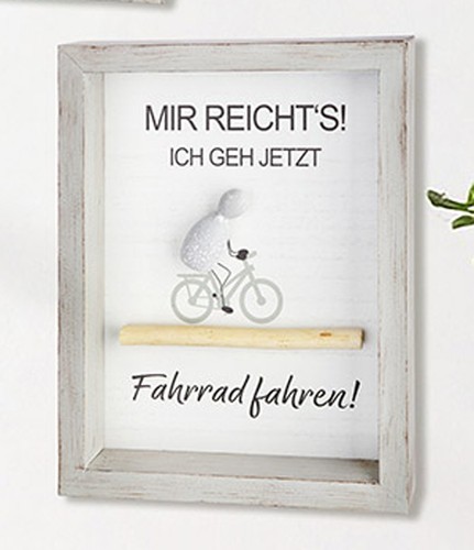 Gilde steinbild mir reicht - mir, reicht´s