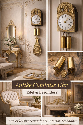 Antike comtoise pendeluhr - antike,