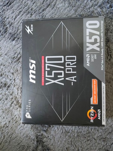 Msi x570 pro mainboard - pro,