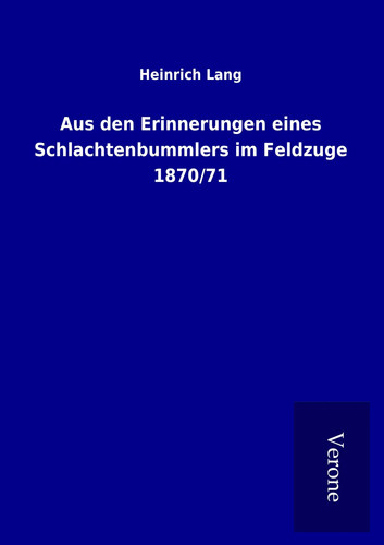 Heinrich lang aus den - |,