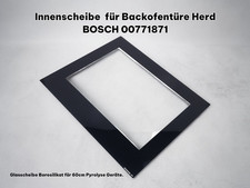 Innenscheibe Backofentür