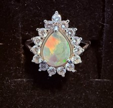 Australischer Opal Ring