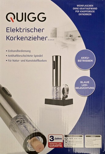 Elektrischer korkenzieher - elektrischer,