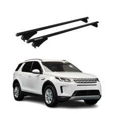 Menabo Dachträger für Land Rover Discovery Sport 2015-2019 75kg Alu Schwarz 2x