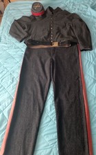 Konförderierten Privat Uniform mit Mantel