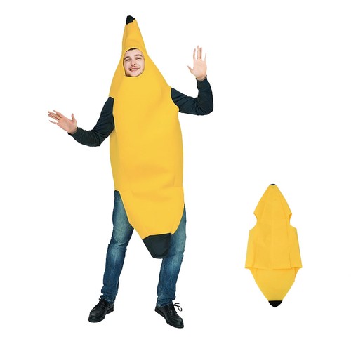 148x65cm bananen anzug - anzug, banane