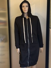 Sweat Long Jacke mit Kapuze Gr. M   NEU
