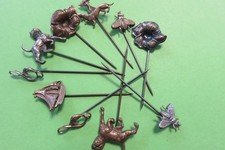 10 X sehr alte Unbekannte