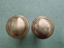 2 X Alter Türknauf Messing