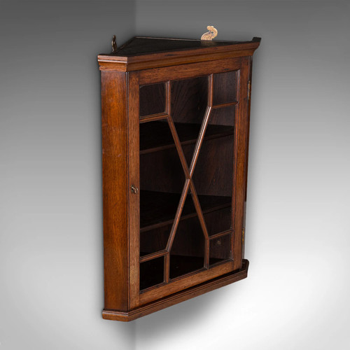 Kleiner antiker eckschrank - antiker,