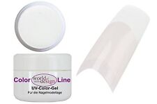 30 ml  1Phasen Aufbau Gel  Fiberglas Gel milchig weiss - ohne Hitze - HEMA free