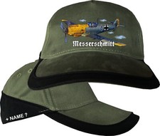 Messerschmitt BF 109 Piloten Modellbau Basecap Baseball Cap Mütze Flugsport 3