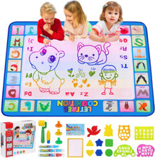 Große Wasser Doodle Matte