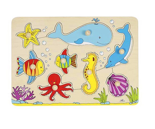 Steckpuzzle unterwasserwelt - steckpuzzle,