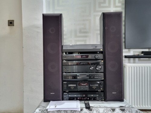 Sony hifi stereo stack - sony,