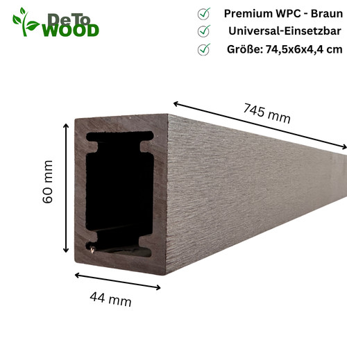 Wpc pfosten balken profil - pfosten,