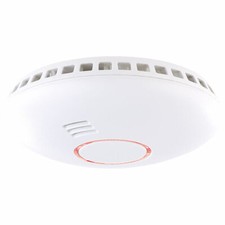 VisorTech Vernetzbarer 2in1-Funk-Hitze- & Rauchwarnmelder RWM-460.f, 85 dB