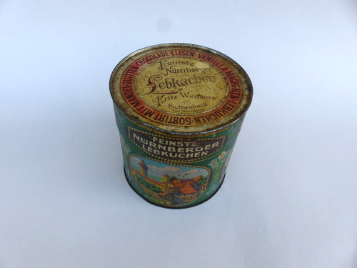 Alte blechdose feinste - blechdose,