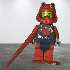 Lego® Minifigur cty1225, Town City Deep Sea Explorers Scuba Diver Tiefseetaucher