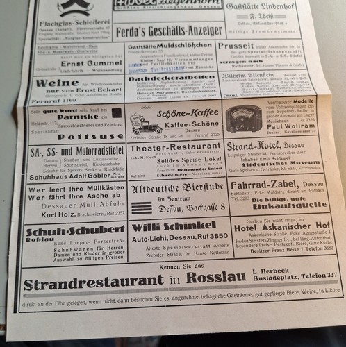 Alte reklame werbung - alte,