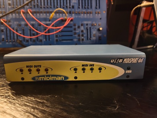 Midiman midisport 4x4 usb - midiman,