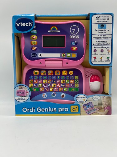 Vtech ordi genius pro pink - ordi,