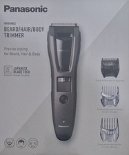 Panasonic ER GB62 H503 Trimmer Bart Haar Körper 39 Stufen Akku wasserdicht Grau