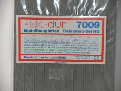 Heki 7009 modellbauplatten - heki, ho