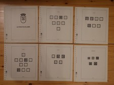 Altdeutschland - Lindner Vordruckseiten, falzlos - gebraucht (Nr. 2628)