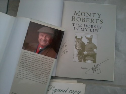 Monty roberts signed - roberts, +signed+