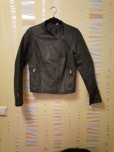 Bikerjacke jacke kunstleder - bikerjacke,