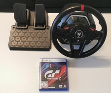 Thrustmaster T128 X Lenkrad mit Pedalen mit PS5 Spiel Gran Turismo 7 ✅