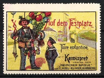 Reklamemarke nürnberg c - nürnberg,,