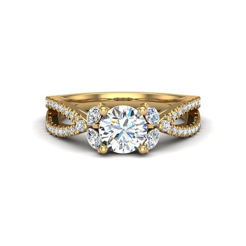 Rundschliff 18 k - ct,