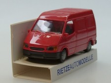 Rietze Ford Transit Kasten, neutral Feuerwehr-rot - 1:87