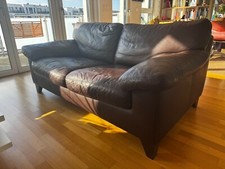 Ledercouch Zweisitzer von