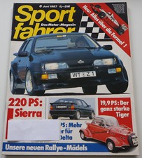 Sportfahrer 6/1987 Ford Sierra
