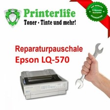 Servicepauschale Reparatur Wartung Nadeldrucker Epson LQ-570 mit Rechnung