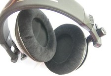 2 Ohrpolster 85 mm Velours passend an Sony MDR-V55, MDR-XD100 Headphones