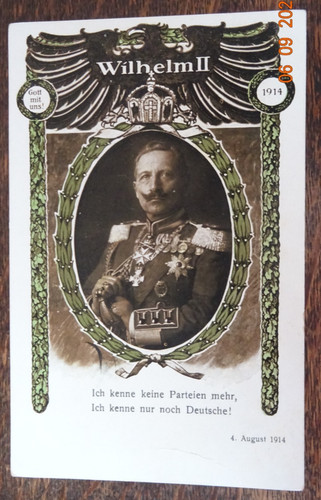 Kaiser wilhelm 1914 - kaiser, ii.