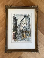 Aquarell Original Signiert