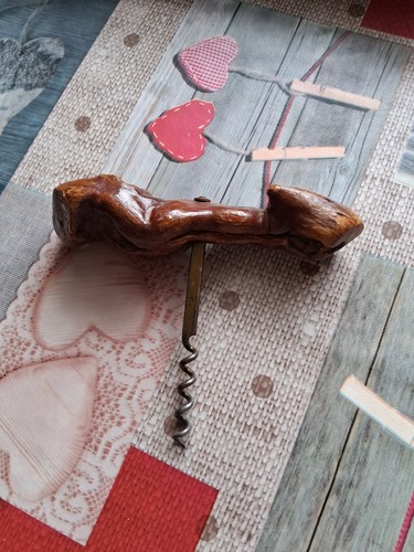Vintage korkenzieher mit einem - vintage-korkenzieher,