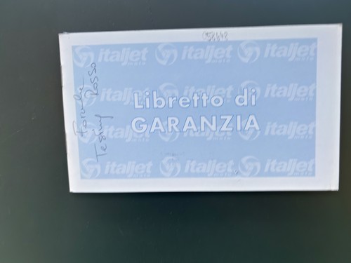 Italjet serviceheft - italjet,