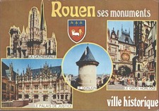 Rouen Frankreich Mehransicht