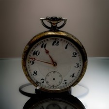 Antike Junghans .800 Silber