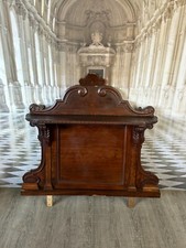 AUFSATZ FÜR HISTORISMUS BUFET UM 1880 MAHAGONI TEILS FURNIERT BESCHÄDIGT