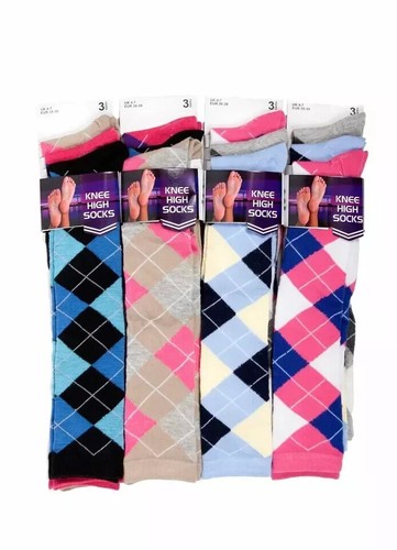 Neu argyle kniehohe lange - argyle,