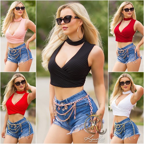 Sexy koucla crop top - top, mit