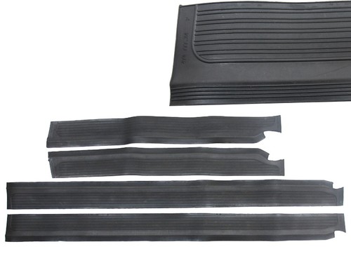 Schwarze gummi - schwarze,